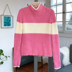 Tommy Hilfiger vintage wide rib turtleneck sweater